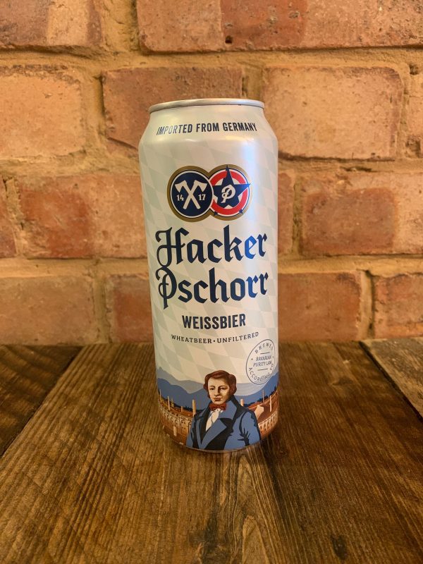 Hacker Pschorr Weissbier (Can)