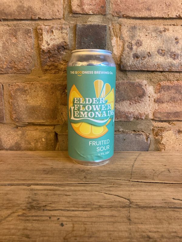 The goodness elderflower lemonade